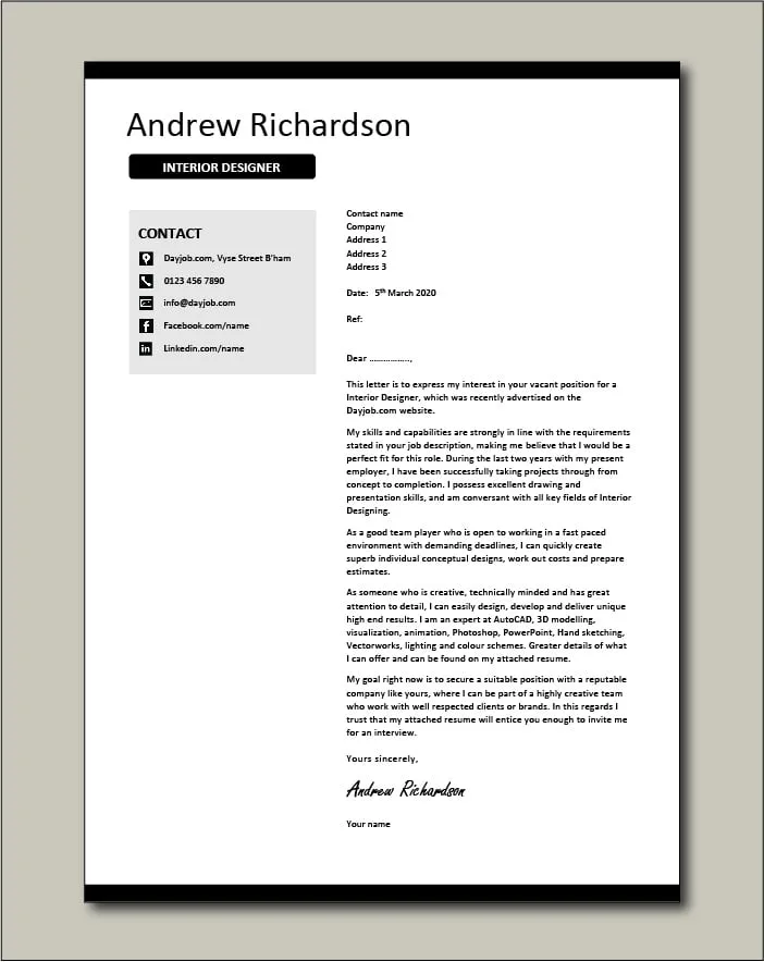43113 interior design portfolio