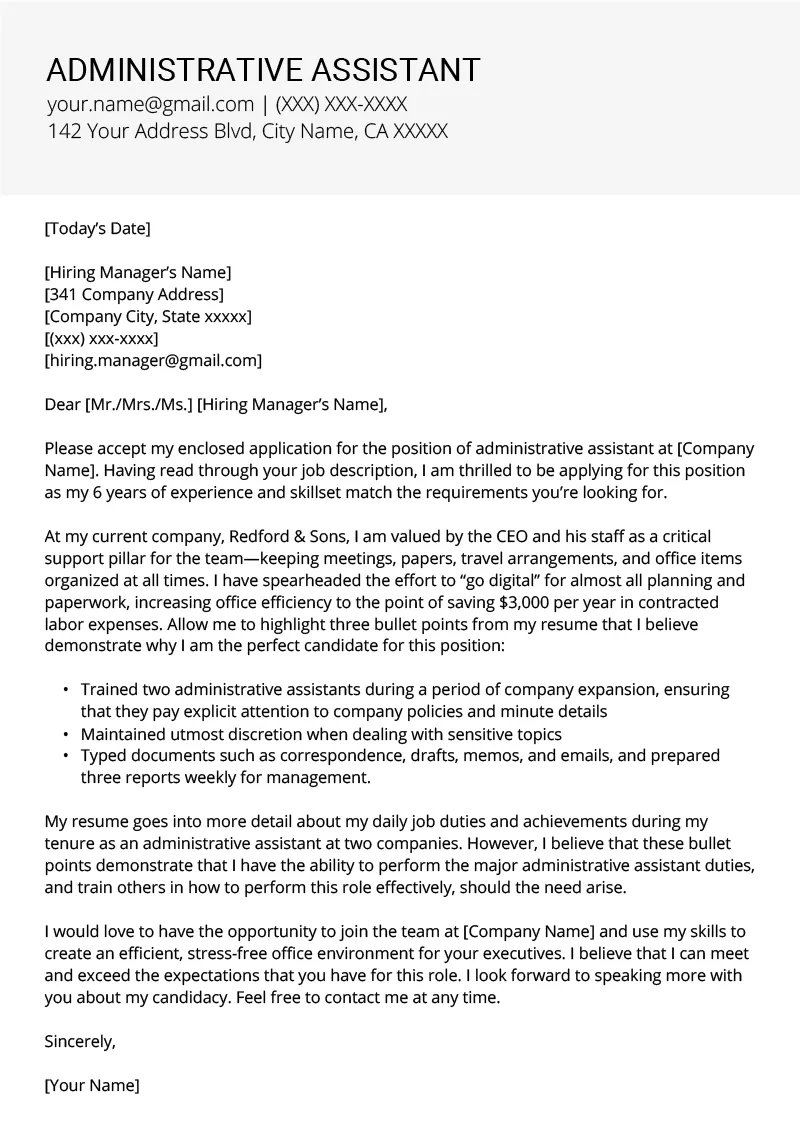 43123 experienced assistant