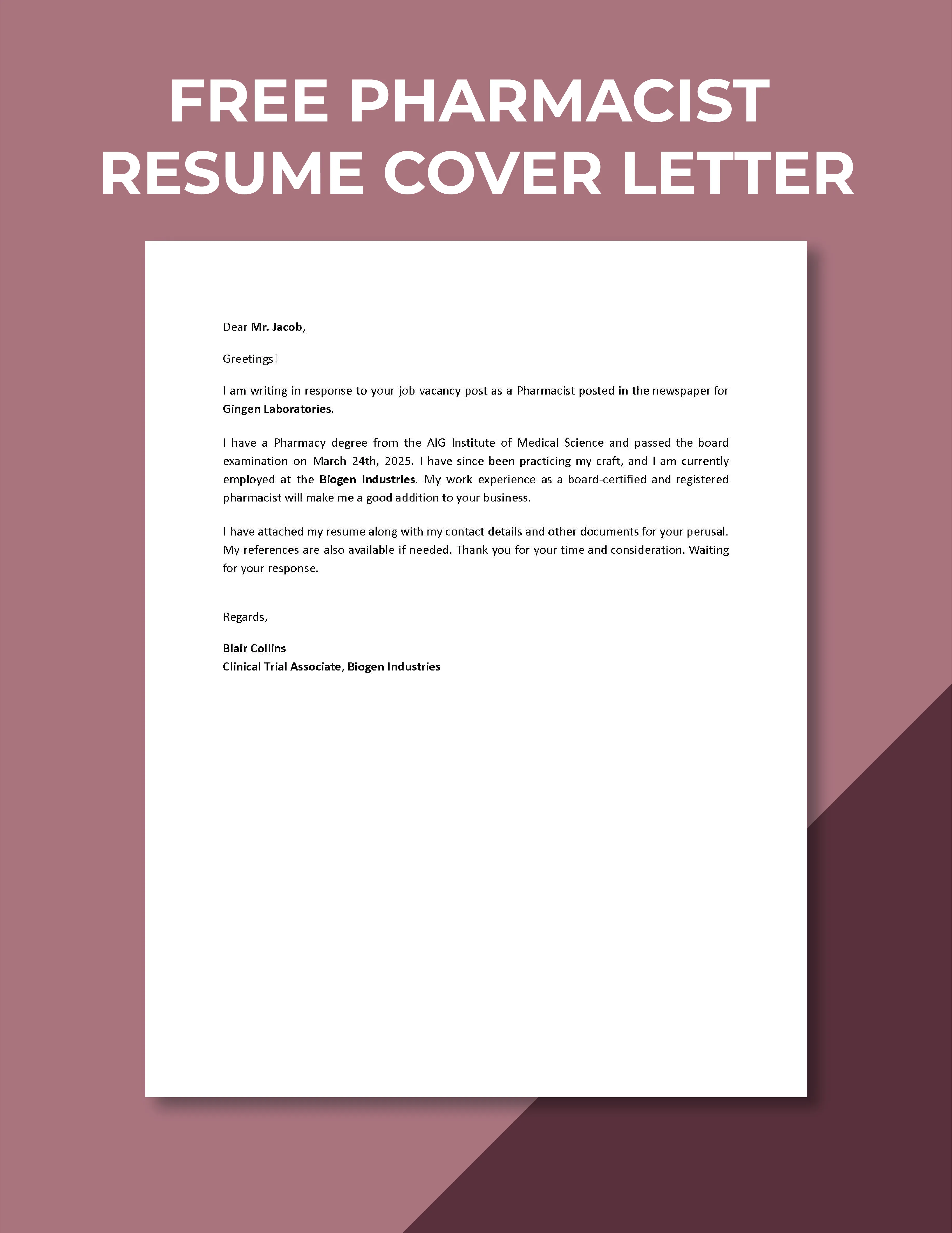 43129 tailoring cover letter