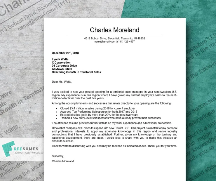 43132 tailoring cover letter