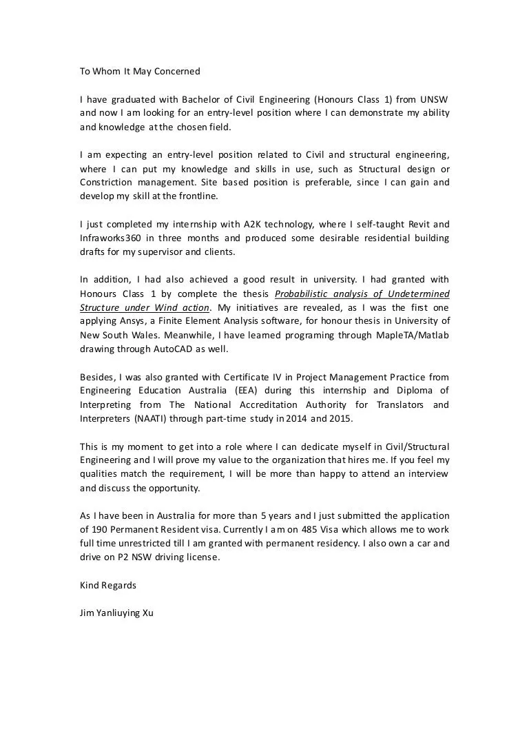 43133 cover letter internship