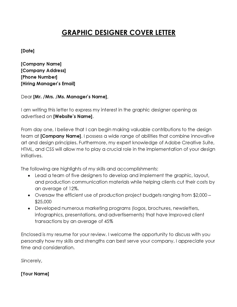 43141 tailor cover letter