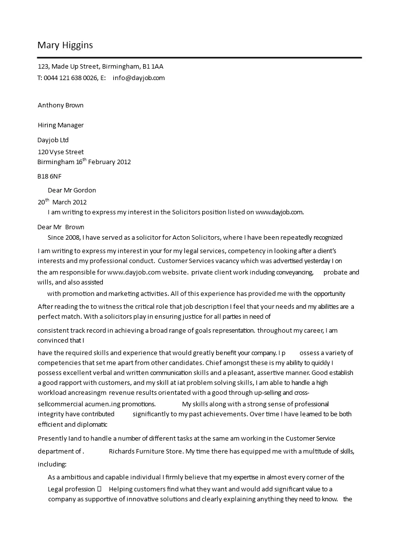 43149 proofreading cover letter