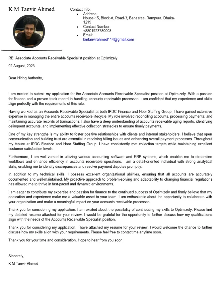 43150 cover letter writing