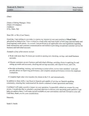 43152 cash handling experience