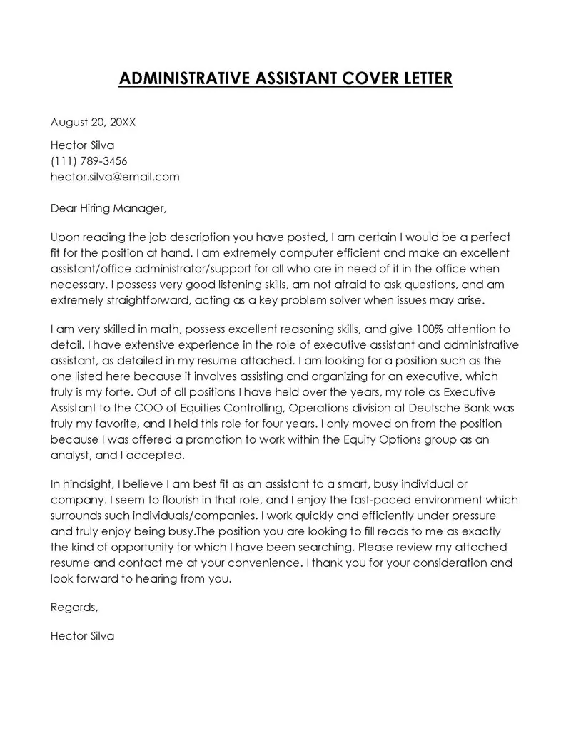 43154 mistakes cover letter