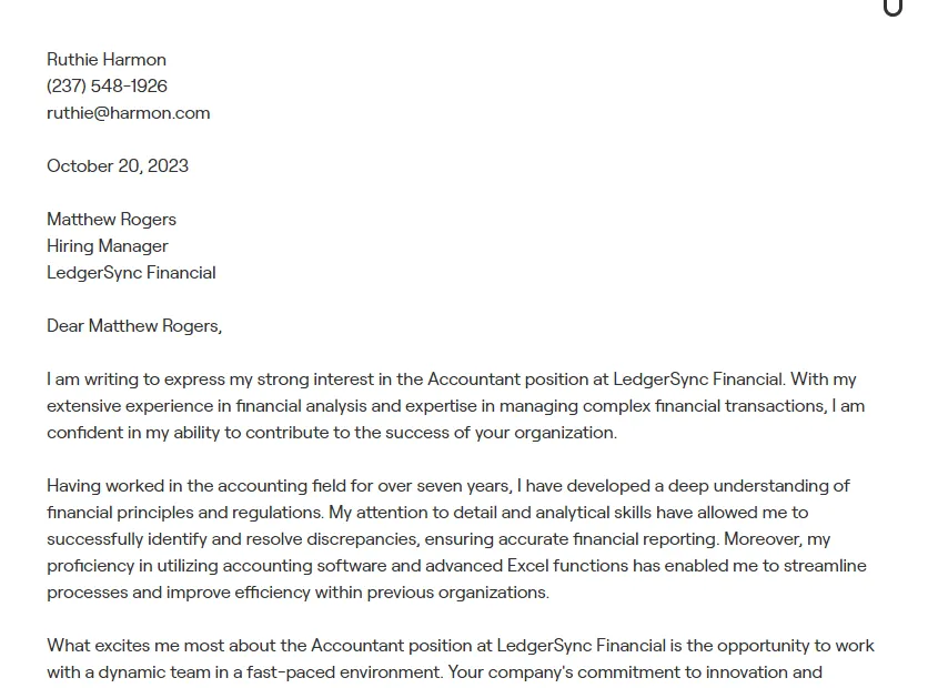 43163 proofreading cover letter
