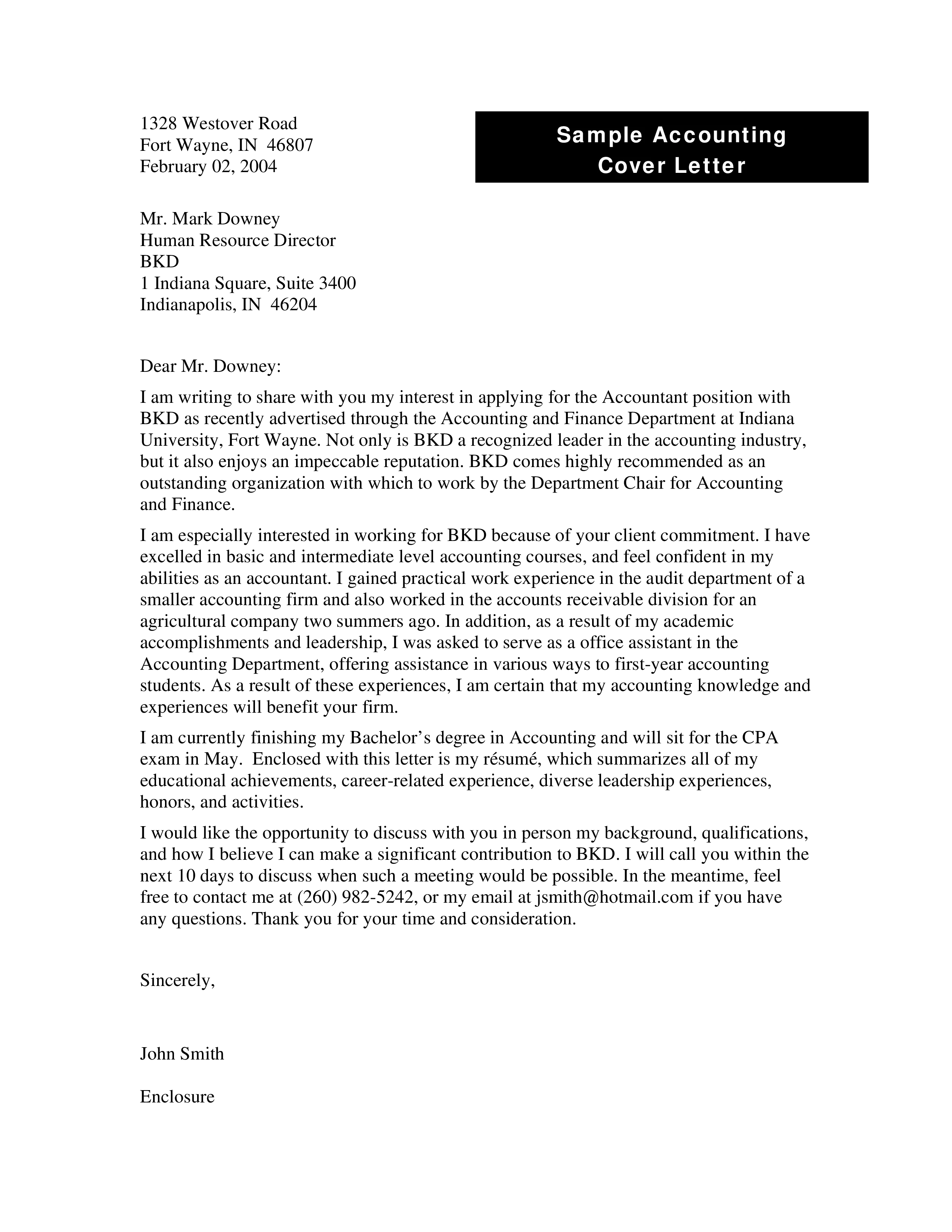 43180 experienced accountant cover letter