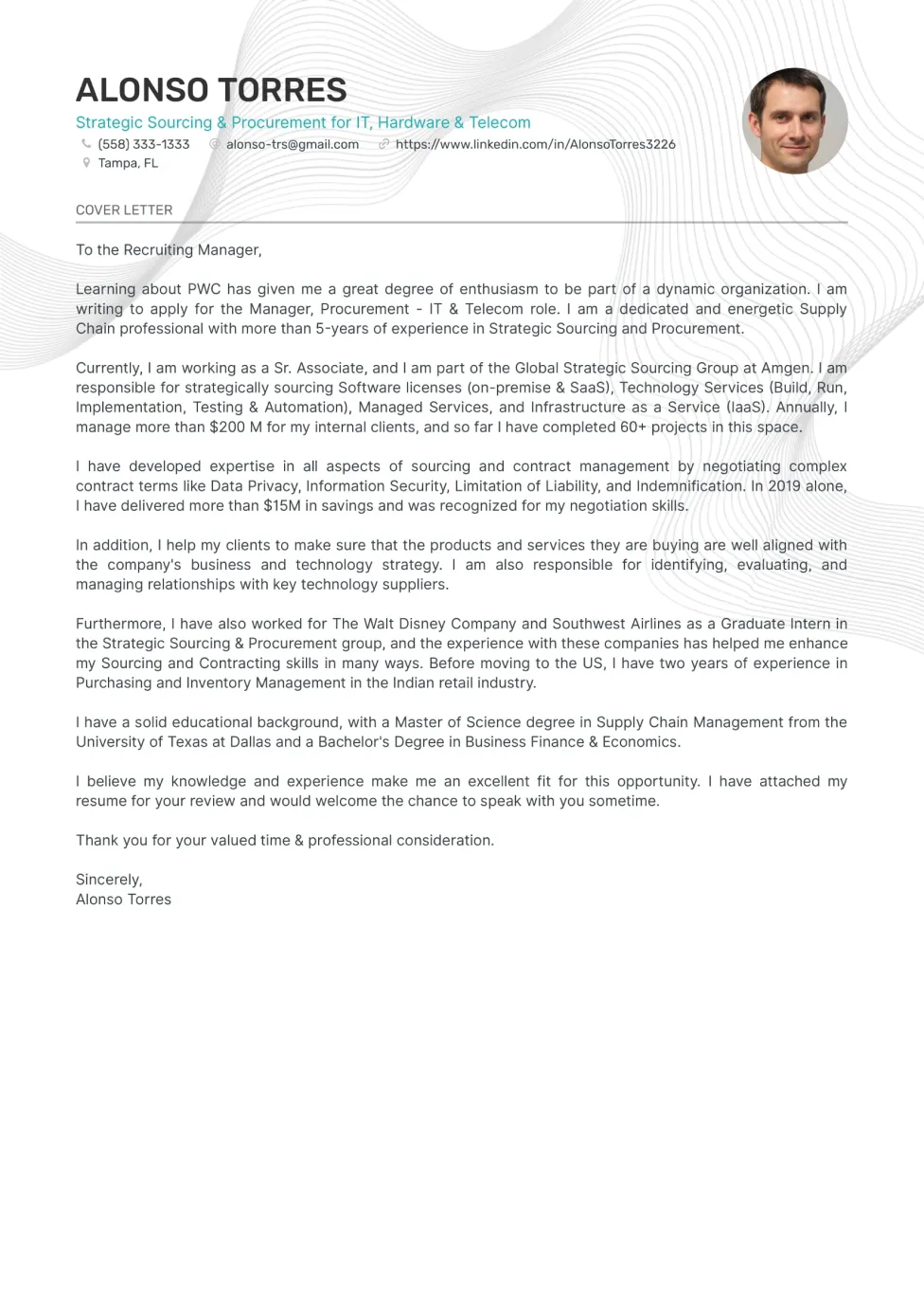 43183 tailored letter